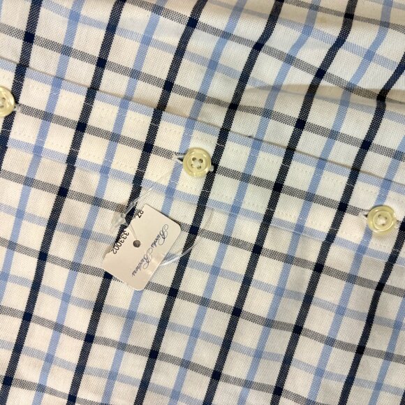 Brooks Brothers Plaid Slim Non-Iron Stretch Cotton Original Oxford Polo sz M - Picture 8 of 11